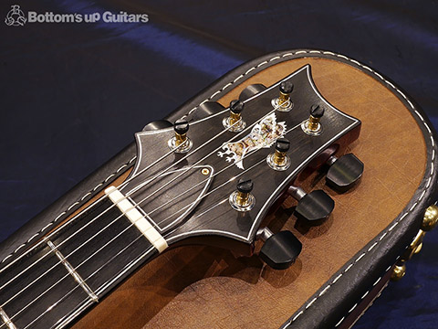 PRS Private Stock PS #5995 Singlecut Archtop -Toned Top with Smoked Burst / Faded Red Tiger Back